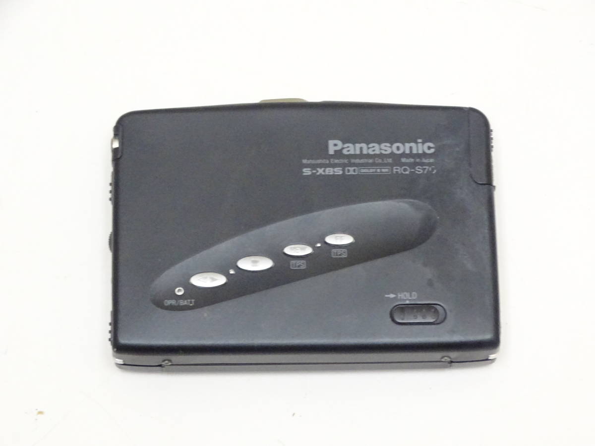★☆Panasonic パナソニック カセットプレーヤー RQ-S70 黒 ジャンク☆★