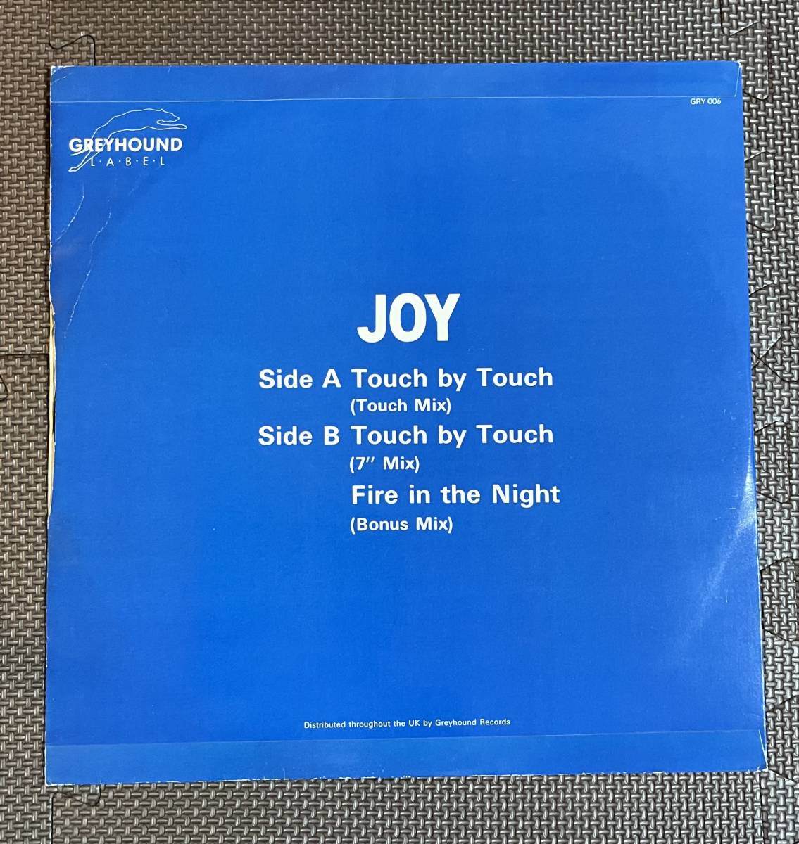 12'　JOY　／　TOUCH BY TOUCH_画像2
