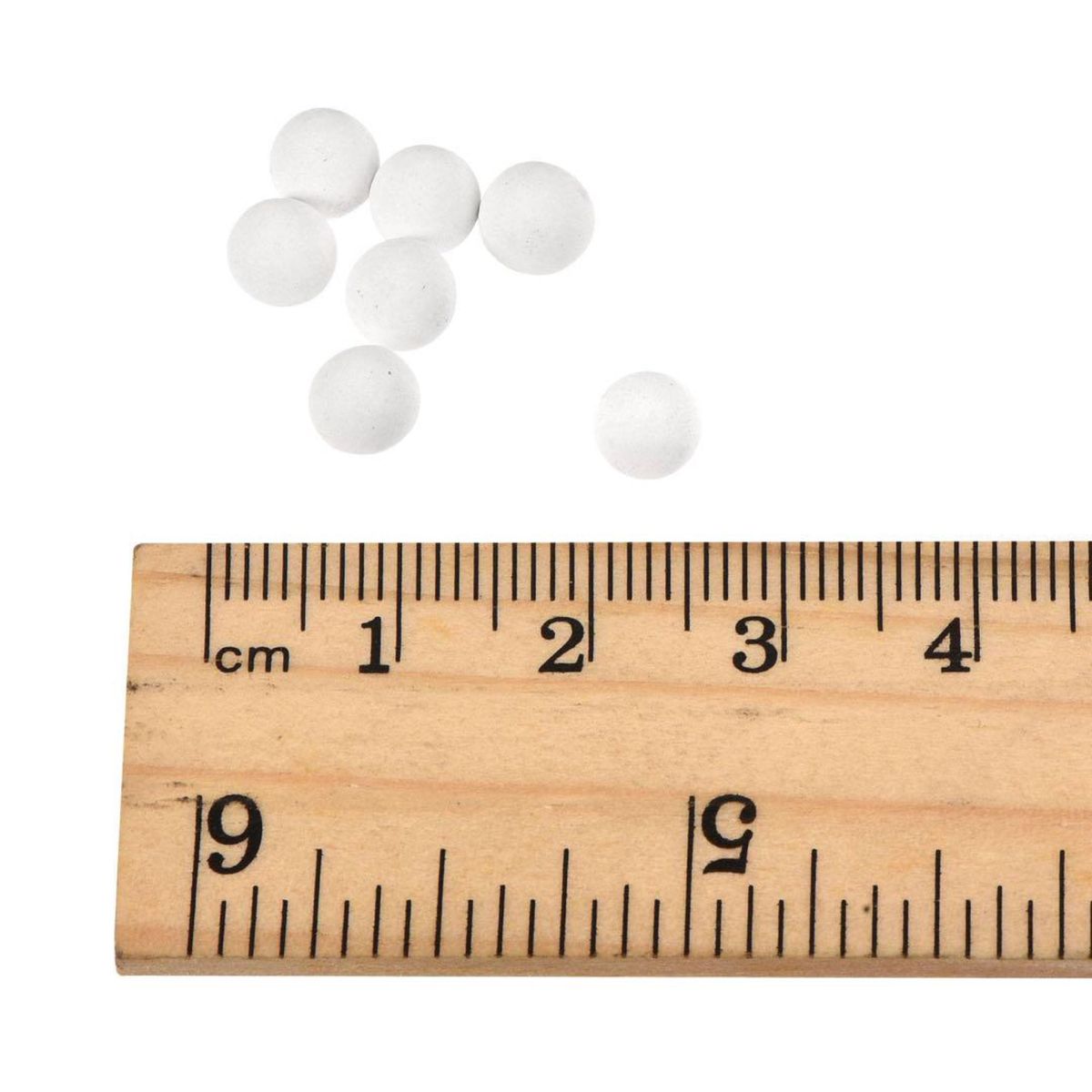 粘土小石 5-6mm 0.88 lbs ホワイト 園芸 鉢植えボール