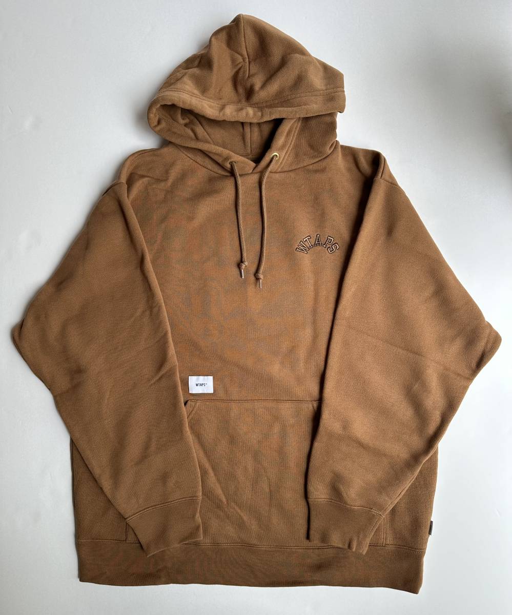 WTAPS Club Hooded Copo 03size brown フーディ パーカー Lサイズ