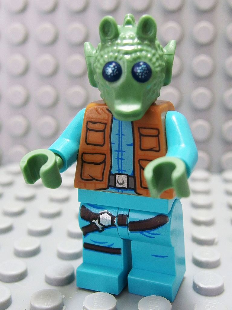 ★LEGO★ミニフィグ【スターウォーズ】Greedo_B(sw898)_画像1