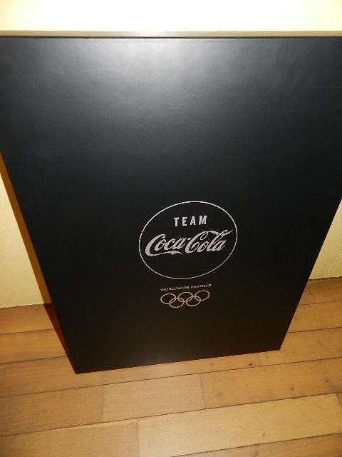 ☆未使用 CocaCora/コカ・コーラ　東京/Tokyo オリンピック競技種目別ピンバッジ ※額付き・非売品・戸田市引取り可能_画像1