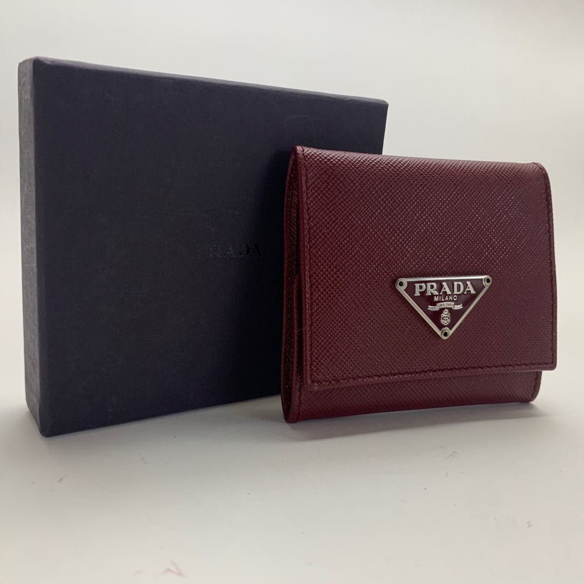 美品】PRADA プラダ コインケース 箱付き|PayPayフリマ