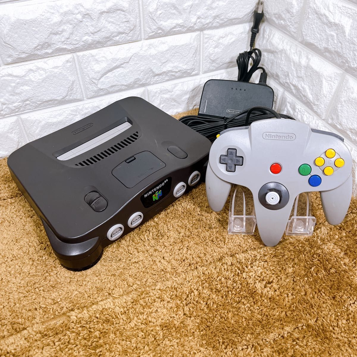 N64】NINTENDO 64 本体一式 すぐ遊べる|PayPayフリマ