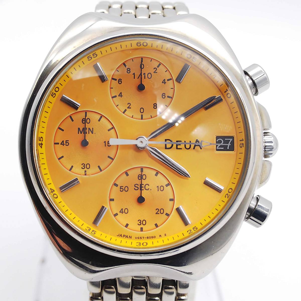 送料無料【電池交換済】 セイコー SEIKO ALBA DeuA クロノグラフ 送料無料【電池交換済】 セイコー SEIKO ALBA DeuA クロノグラフ