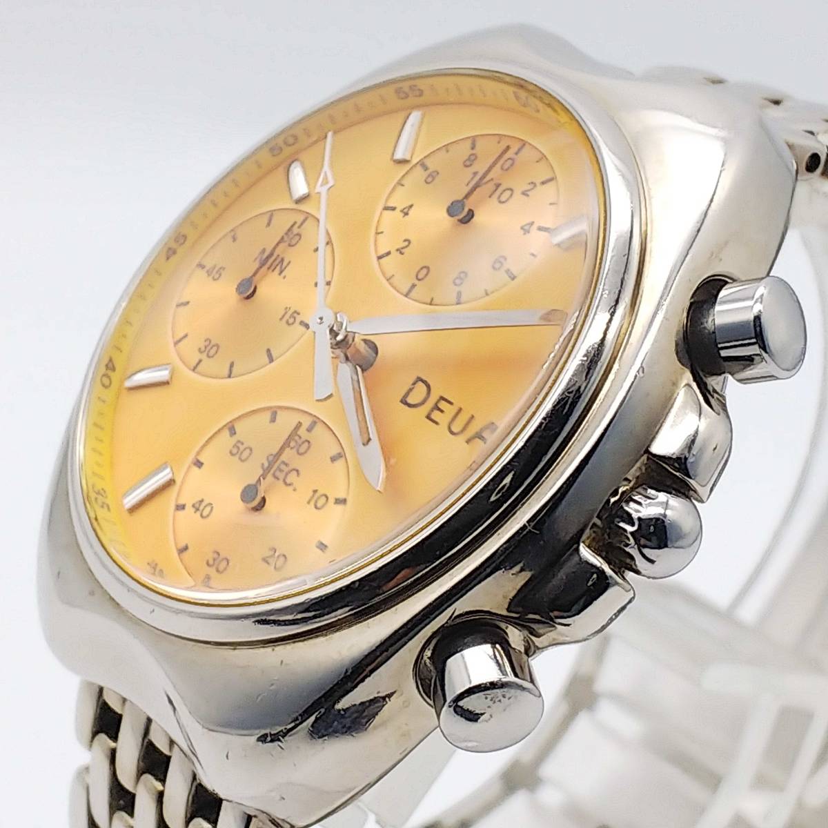 送料無料【電池交換済】 セイコー SEIKO ALBA DeuA クロノグラフ 送料無料【電池交換済】 セイコー SEIKO ALBA DeuA クロノグラフ