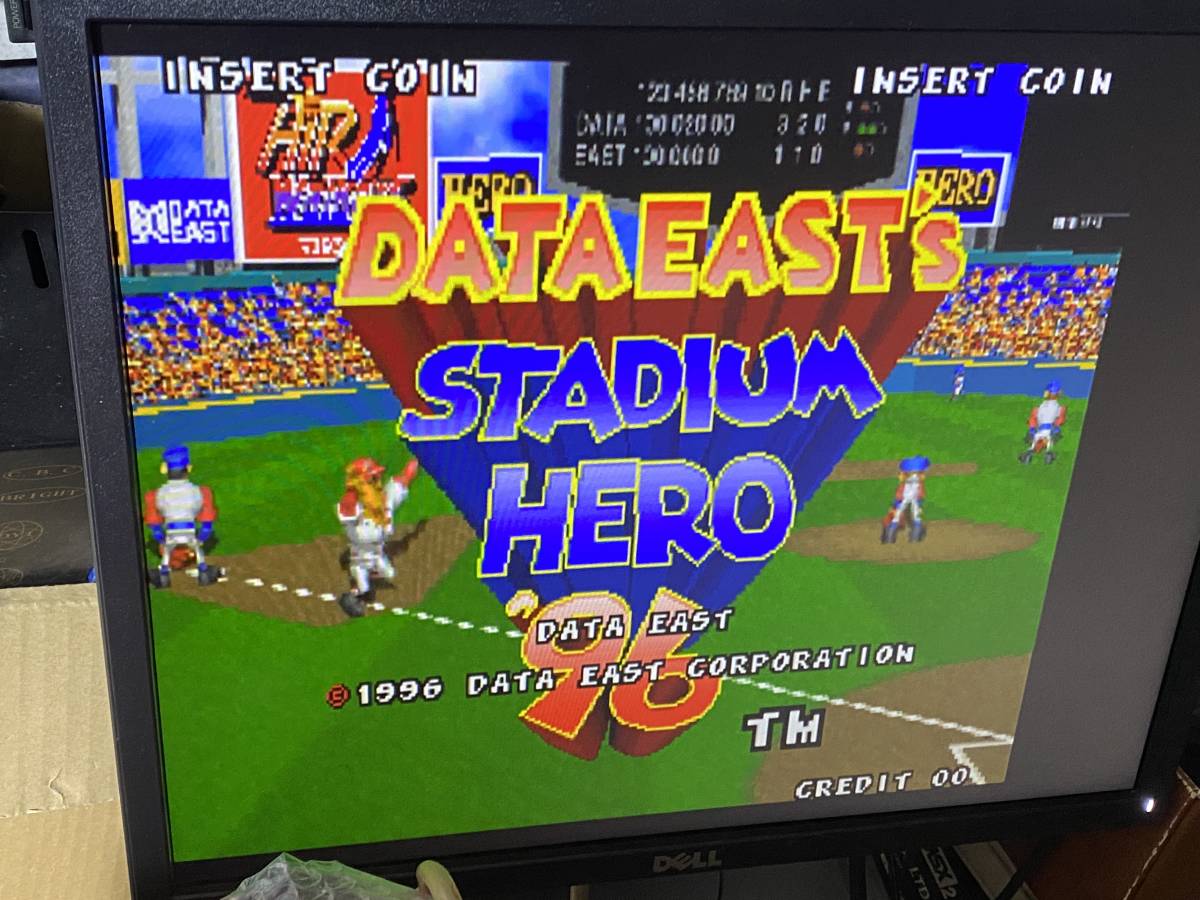 [祝 セール] アーケード基板 データイースト スタジアムヒーロー’96