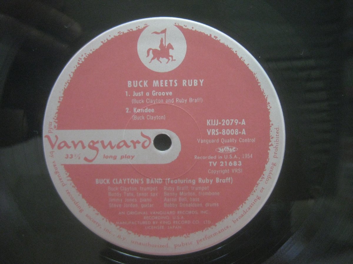 バック・ミーツ・ルビー / Buck Meets Ruby ◆LP7729NO OBRP◆LP_画像4