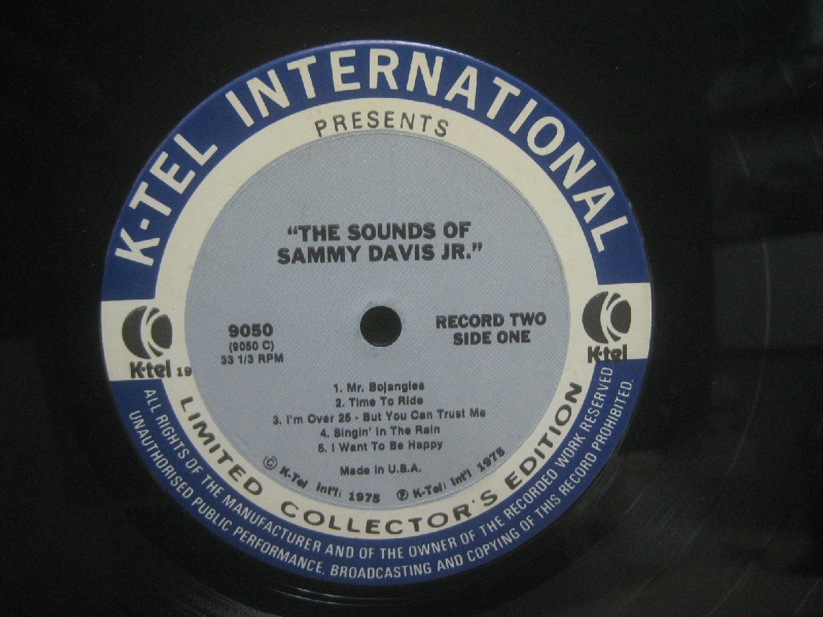 サミー・デイヴィス Jr / Sammy Davis Jr / 2 Record Set The Sounds Of Sammy Davis Jr. ◆LP7805NO OYWP◆LP_画像3