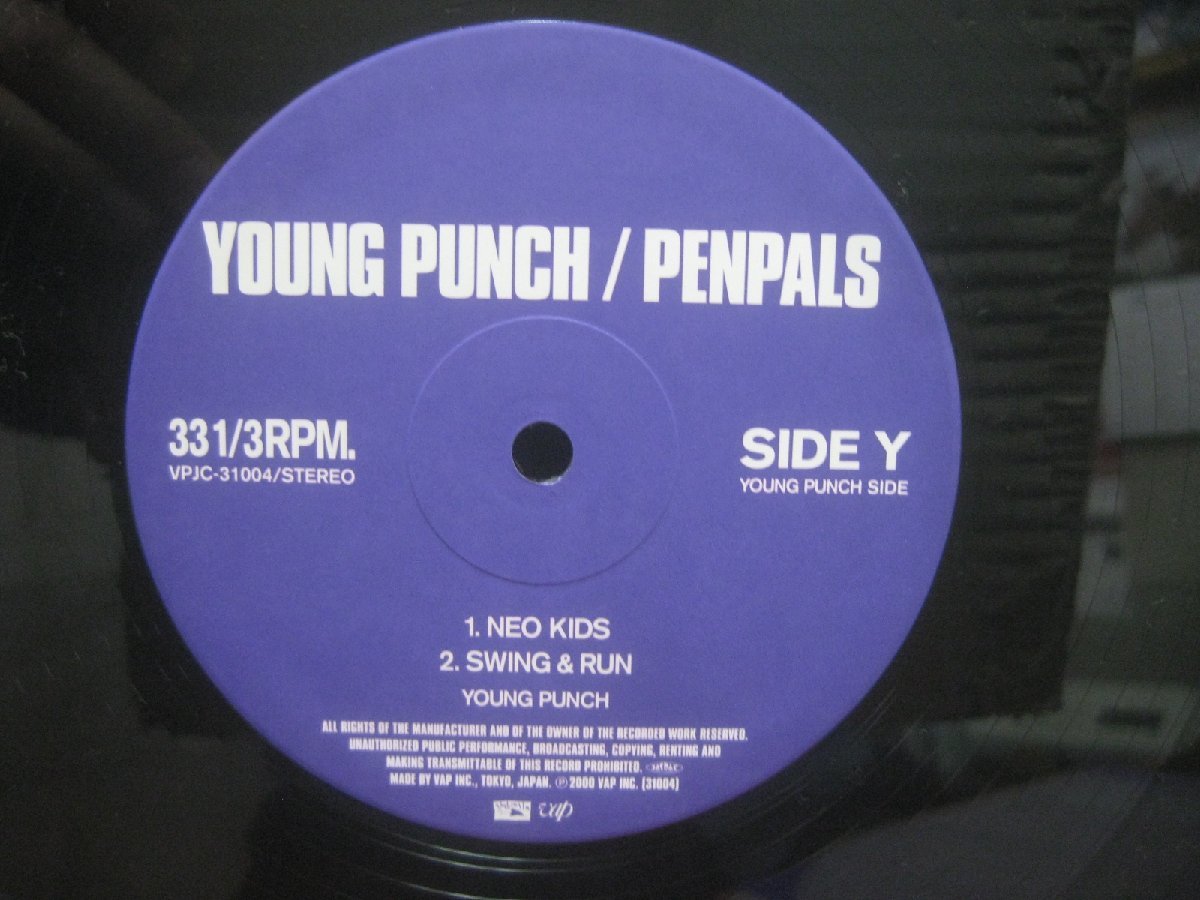 ヤングパンチ / ペンパルズ / Young Punch / Penpals ◆LP7872NO OYP◆12インチ_画像4