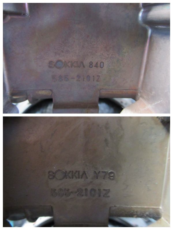 棚2.B663　 SOKKIA　840/Y79　585-2101Z　測量機器　部品 　10点セット_画像4