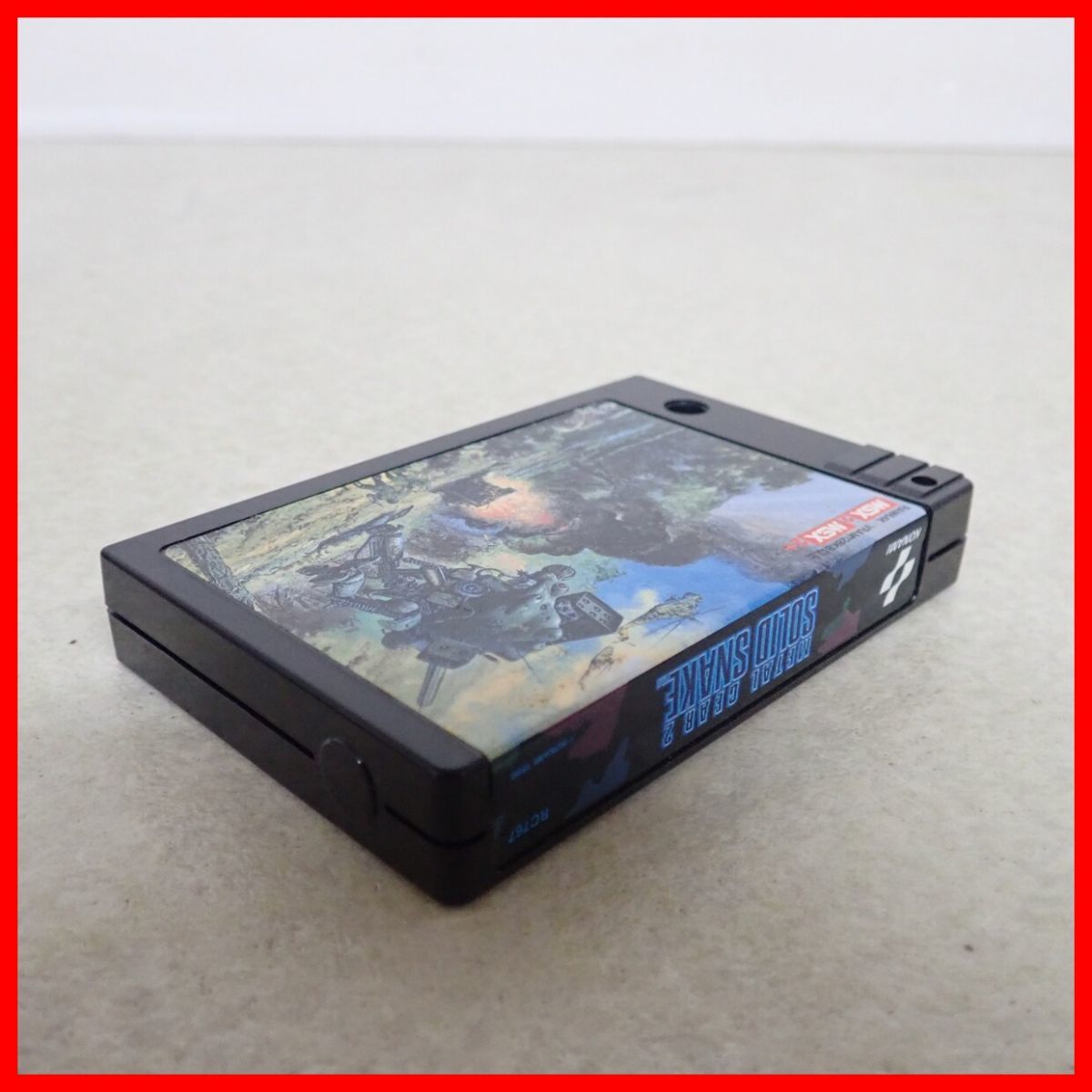 ◇MSX2/MSX2+ ROM メタルギア2 SOLID SNAKE KONAMI コナミ 起動OK【10