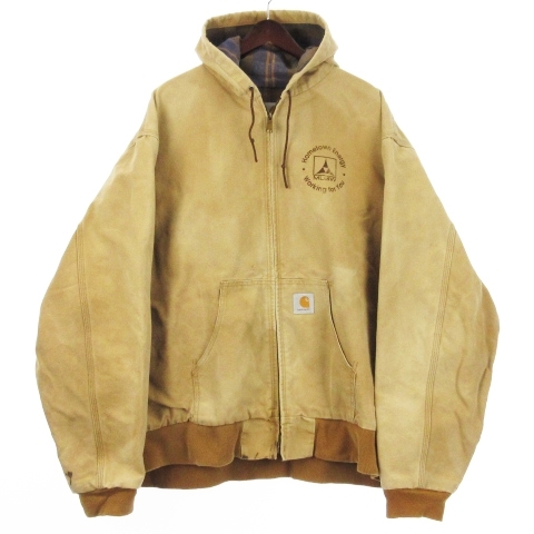 カーハート carhartt アクティブ ジャケット パーカー ジップアップ 裏