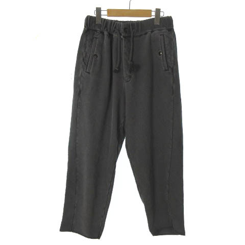 ダレニモ DARENIMO 22SS Garments Dye Sweat Pants スウェットパンツ イージー USED加工 グレー 1 22Q1-P02 メンズ