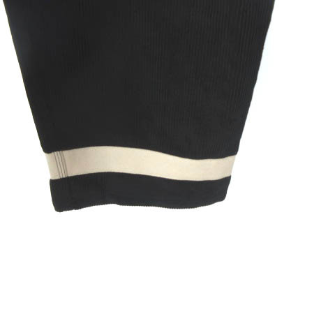 未使用品 ダレニモ DARENIMO タグ付き 近年モデル Line Pants コーデュロイパンツ ライン 黒 ブラック 22Q4-P01 2 メンズ_画像4