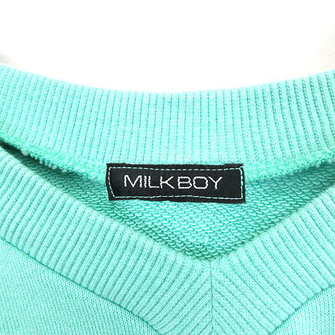 返品?交換対象商品】 VEST HOLE 23SS MILKBOY ミルクボーイ ホール