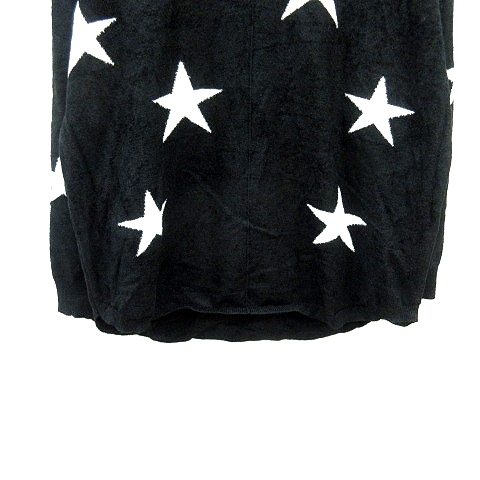  Mayson Grey MAYSON GREY knitted sweater high‐necked star pattern long sleeve oversize 2 black black /MN lady's 