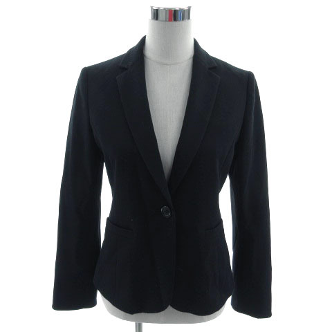 k Miki .k Kumikyoku KUMIKYOKU jacket tailored color single 1B cotton . navy navy blue 3 lady's 