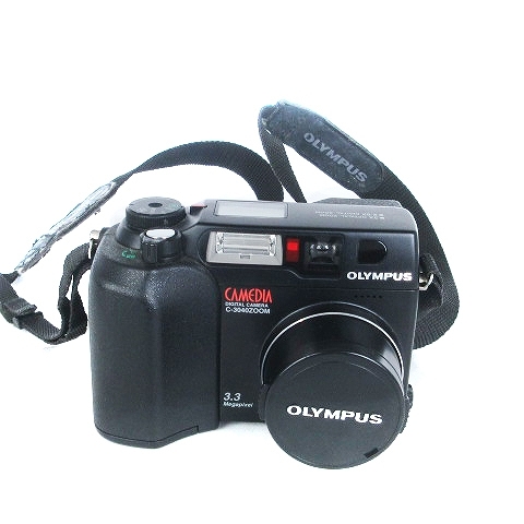 オリンパス OLYMPUS デジタルカメラ 家電 撮影機器 C-3040ZOOM 黒 ブラック ジャンク ■YGT その他_画像1