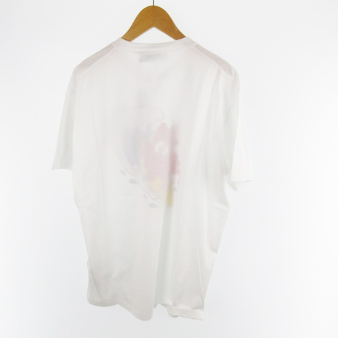 未使用品 ディースクエアード DSQUARED2 23SS Tシャツ 半袖 ロゴ プリント S71GD1246 S23009 白 ホワイト XL メンズ_画像2