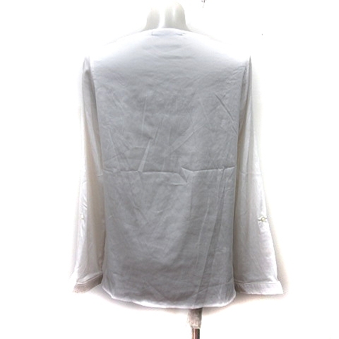  Mayson Grey MAYSON GREY blouse pull over long sleeve switch race 2 white eggshell white /YI lady's 