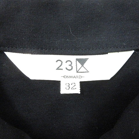 23 district Onward . mountain turn-down collar jacket 32 black black /MN lady's 