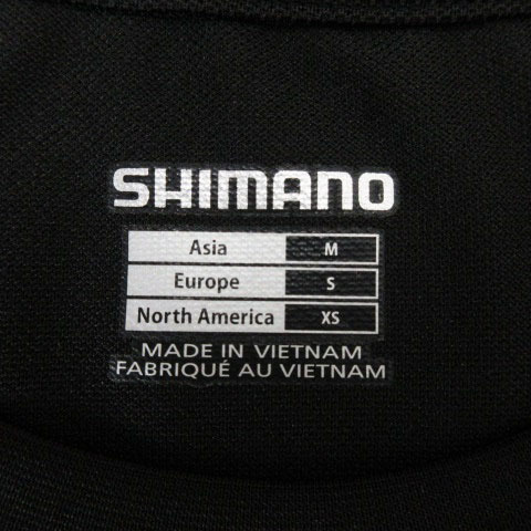 シマノ SHIMANO Tシャツ 半袖 フィッシングウェア プリント ブラック M 231012E メンズ_画像3