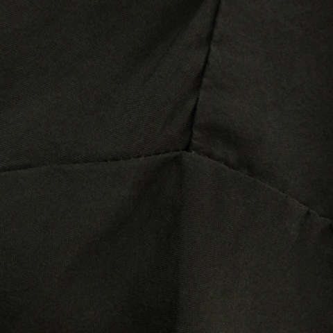 private 02 04 シャツ ワンピース ロング 長袖 リボン イタリア製 シルク チャコールグレー 0 レディース_画像6