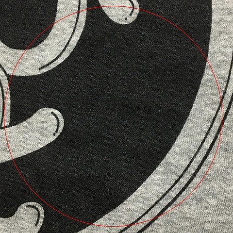 ナイキ NIKE Tシャツ プルオーバー クルーネック ロゴ プリント 半袖 L グレー 黒 ブラック メンズ_画像6