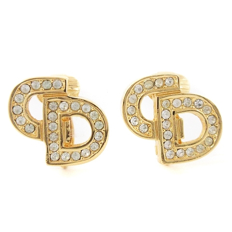 新品 Dior クリスチャンディオール ゴールドイヤ...+lver.hippy.jp