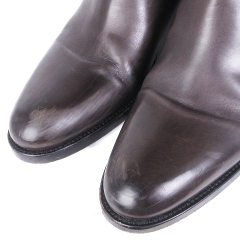 Sartre SARTORE long boots jodhpur z leather SR2405.. tea dark brown 37 24.0 lady's 
