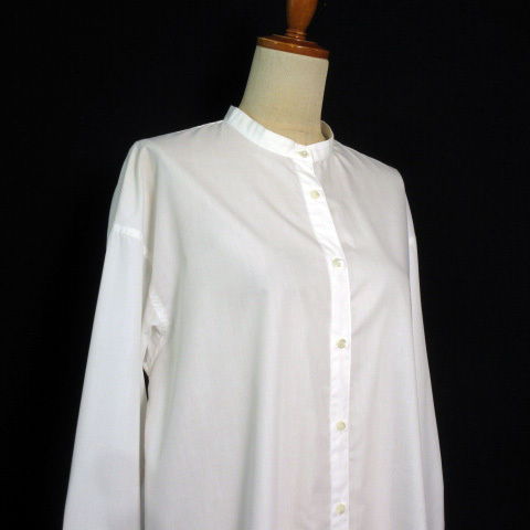  Melrose clair melrose CLAIRE shirt band color slit white white lady's 