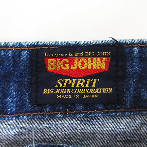  Big John Big John SPIRIT SP-303 Denim джинсы низ конический 32 индиго *EKM мужской 