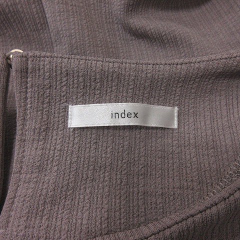 インデックス INDEX カットソー 長袖 M ピンク /YI レディース_画像6