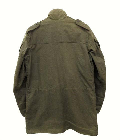 バブアー Barbour COWEN COMMANDO JACKET コーウェンコマンド ジャケット ワックスコットン セージグリーン C36 メンズ_画像2