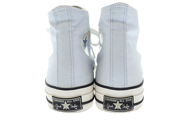 コンバース CONVERSE ADDICT CHUCK TAYLOR CANVAS HI チャックテイラー キャンバス ハイ スニーカー 1SC909 27.5 水色 ブルー▲ 230929 メ_画像3