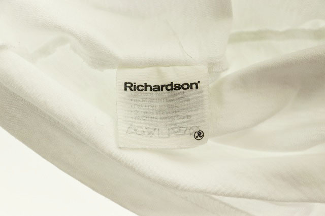 Richardson リチャードソン Anonymous Tee アノニマス Tシャツ 半袖 カットソー ホワイト 3【ブランド古着ベクトル】231013 メンズの画像6