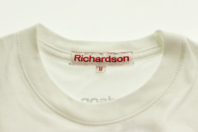 Richardson リチャードソン David Sims 20SS プリント Tシャツ 半袖 カットソー ホワイト M【ブランド古着ベクトル】231019 メンズ_画像3