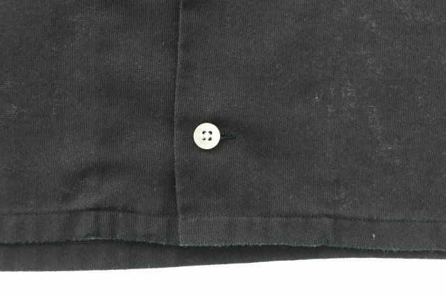 テンダーロイン TENDERLOIN T-BOWL SHT ロゴ 刺繍 ボーリング シャツ 半袖 S 黒 チャコール 231029 メンズ_画像6