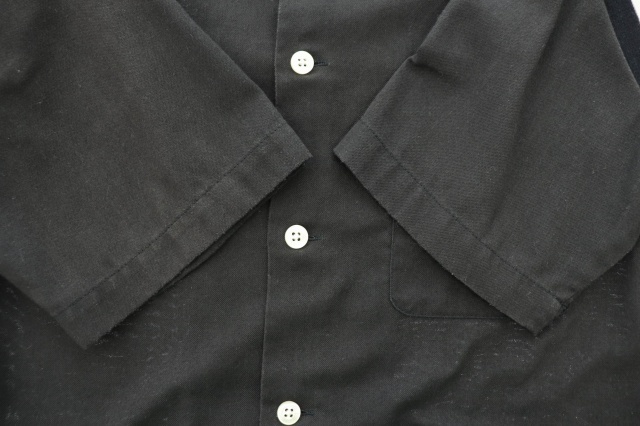 テンダーロイン TENDERLOIN T-BOWL SHT ロゴ 刺繍 ボーリング シャツ 半袖 S 黒 チャコール 231029 メンズ_画像5