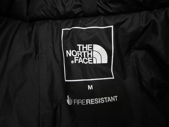 ザノースフェイス THE NORTH FACE Firefly Insulated Parka 美品 M 黒 NY82231 中綿ジャケット パーカ 国内正規品 メンズ_画像3