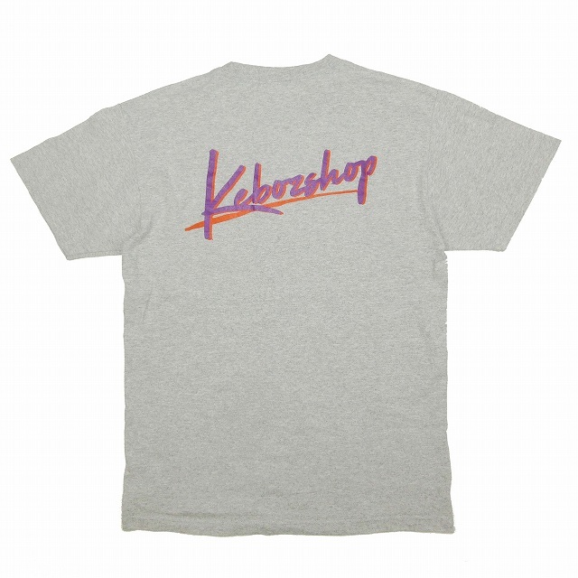 美品 ケボズ KEBOZ kebozshop プリント Tシャツ カットソー トップス 半袖 クルーネック サイズM グレー メンズ レディース/15_画像2