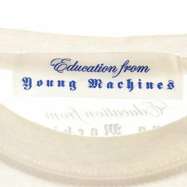 ヤングマシーン YOUNG MACHINES マリリンモンロー Tシャツ カットソー 半袖 グラフィックプリント 3 白 黒 ホワイト メンズ_画像3