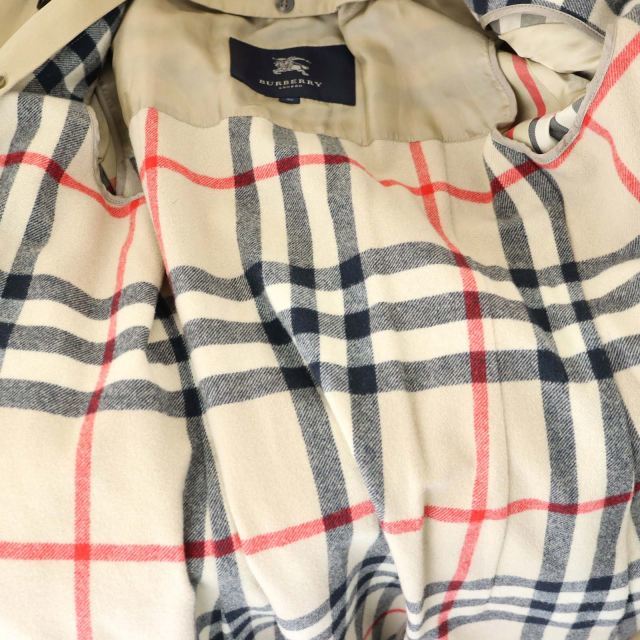 バーバリー ロンドン BURBERRY LONDON ノバチェックライナー トレンチコート ロング 36 ベージュ /MF ■OS レディースの画像4