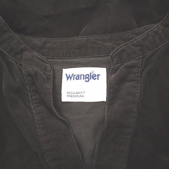  Wrangler WRANGLER JOURNAL STANDARD special order WS9216 corduroy western shirt One-piece M lady's 