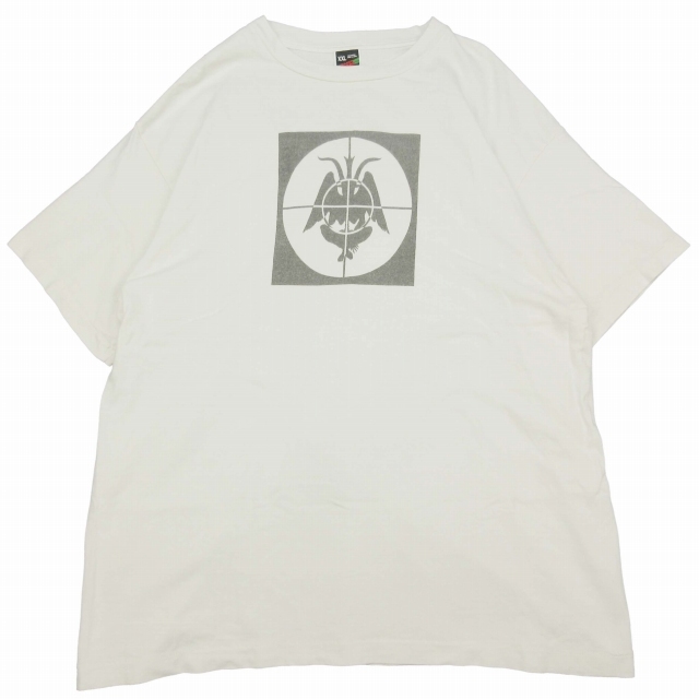 美品 22SS セントマイケル × デニムティアーズ DENIM TEARS SS TEE SW WHITE セイントティアーズ Tシャツ ヴィンテージ加工