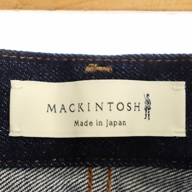 マッキントッシュ OXTON SLIM ANKLE PANTS テーパードクロップドデニム パンツ ジーンズ 8 濃紺 ダークネイビー /MI ■OS レディース_画像3