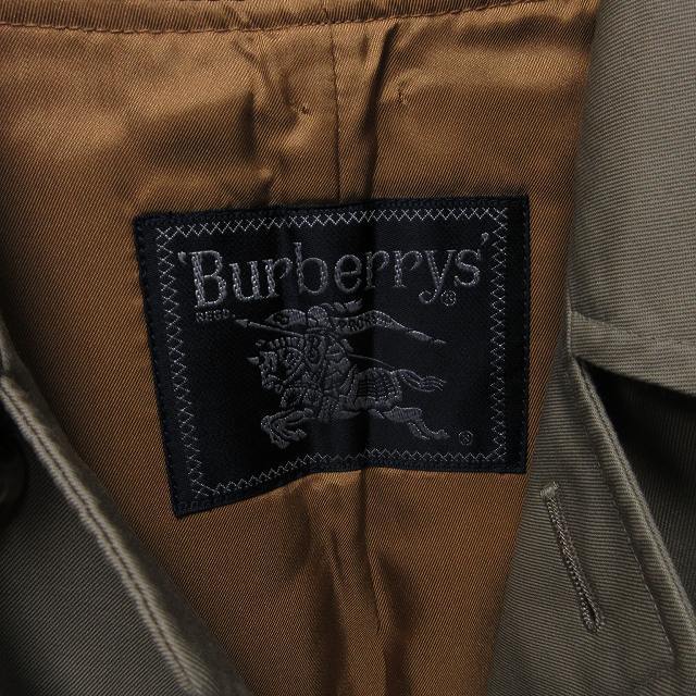 バーバリーズ Burberrys ヴィンテージ ノバチェック バルマカーンコート ステンカラーコート ジャケット WRO55-940-72 ライナー付 約L_画像9