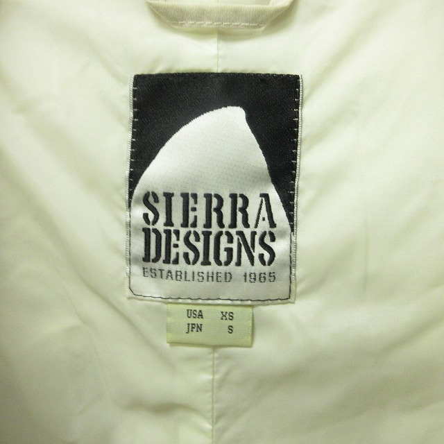 シェラデザイン SIERRA DESIGNS フーディー ジャケット 60/40 マウンテンパーカー ブルゾン ベージュ S 1012 IBO44 メンズ_画像3