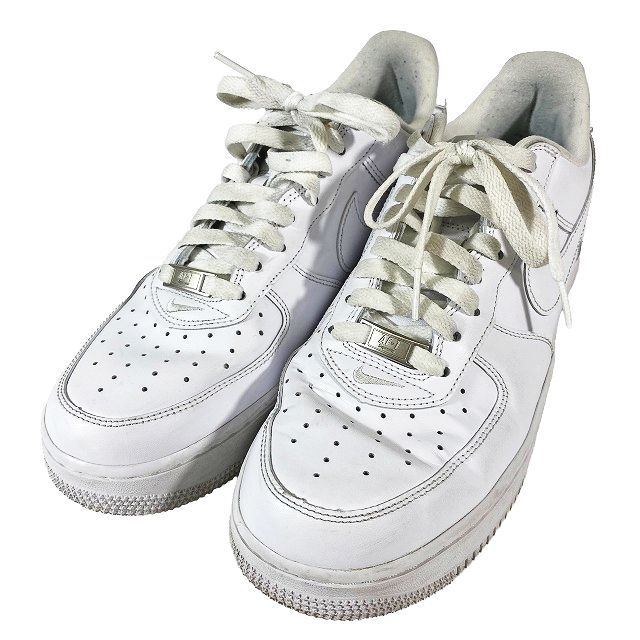 ナイキ NIKE エアフォース 1 ロー シュプリーム ホワイト/ホワイト CU9225-100 AIR FORCE 1 LOW/SUPREME WHITE サイズ27cm メンズ ▲B10_画像2